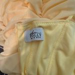 Oh Polly  Embellished Strap Cut Out Midi Dress in Yellow Size USA 4 NWOT Photo 5