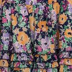 Candie's  Floral Ruffle Mini Skirt Size 11 Ruffle Flirty Mini Coquette Skirt Photo 3