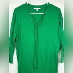 CAbi  Woman’s Deep Green Lightweight Clean Beauty Blouse Size Medium Photo 1