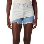 Hudson Jeans  Devon High Waist Denim Boyfriend Shorts Womens 29 Photo 0
