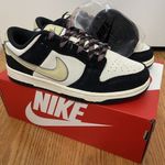 Nike NEW! Dunk Low LX Black Suede Team Gold Wmns size 6.5 men size 5 DV3054-001 Photo 3