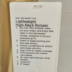 Lululemon NWT Womens Prosecco Lightweight High Neck Romper 6 Photo 5