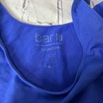 Bar III Blue Stretch Scoop Neck Camisole Tank Top Women’s L Layering Basic Tee Photo 8