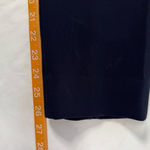 J.Crew Cameron Slim Cropped Career Pant 4 Season Stretch Navy Size 8 Preppy Photo 4