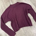 Madewell  mock neck  crop sweater Photo 9