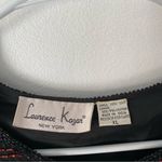 Laurence Kazar New York Vintage Beaded Sequin Embellished Gold Red Black Jacket Photo 9