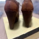 Francesca's Francesca nude block high heel loafers/oxfords, size 7 Photo 3