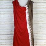 Chalet Made in USA tricolor tie dye drape dress Size M Photo 0