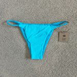 Free People NWT  Toast Swim Signature Stitch Bottom in Turquoise Sea Rib Size XS Photo 2