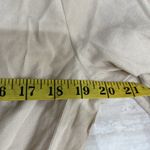 Xirena Cream Tan Harlee Button Down Corduroy Ruffle Jumpsuit Playsuit Size L Photo 7