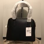 Kate Spade  Medium Dome satchel Bag K8701 Saffiano PVC Black Schuyler Photo 1