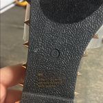 Cape Robbin  Black Sandals with Gold Studs Photo 4