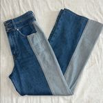 Veronica Beard  Taylor Two-Tone Wide-Leg Jean Sz 28 Photo 10