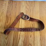 Leatherock Brown Leather Belt‎ Sz 31' Photo 5