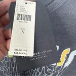 Anthropologie NWT Junk Food Size Small Gray Kindness Graphic Tee Shirt Photo 4