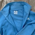 Adidas Light Blue  Zip Up Jacket Photo 3