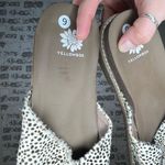 Yellow Box  | women leather animal fur slip on sandals Photo 5