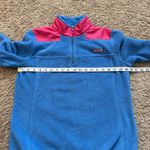 Vineyard Vines Blue and Pink Fleece 1/4 Zipper Pullover Size S Photo 5