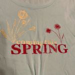 Old Navy  maternity “Coming this spring” short sleeve tee size L Photo 1