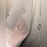 Alice + Olivia  butterfly embellished mini dress white lined‎ size XS Photo 4