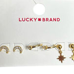 Lucky Brand New  Gold Tone Stud Earrings Set Photo 0