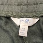 Terra & Sky  olive green shorts size 0X (14w) . Photo 6