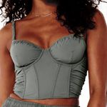 Gilly Hicks Grey Corset Top Photo 0