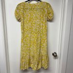 Wish  Golden Bloom Yellow White Ditsy Daisy Floral Dress Womens Size Small Photo 4