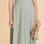 Birdy Grey Dusty Rose Pockets Chiffon Bridesmaid Maxi Dress Photo 0