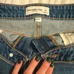 Abercrombie & Fitch Abercrombie Curve Love Denim Skirt Mini Photo 2