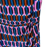 Like New Boden Elodie Geo Print Surplice Wrap Stretch Jersey Top Size 8 Photo 5