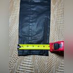 Madewell  Women's Coated Black Jeans,Faux Leather,Size 29 Photo 8