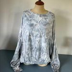 Young Fabulous and Broke womens sweatshirt size L grey tie dye oversized soft Photo 0
