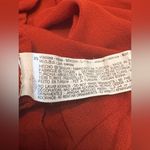 ZARA Women's Orange Fall Ruffle Midi Dress Sleeveless Flowy Size Small Photo 8