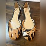 Talbots Leonora Tiger Stripe Horse Hair Flats Size 6B Photo 10