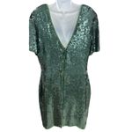 Royal Feelings Vintage Hunter Emerald Green Sequin Dress Women's Size‎ XL Photo 3