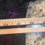 Lane Bryant  Black Lace Overlay Purple Lined Blouse Romantic Gothic Vintage 4X Photo 3