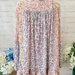 Free People Floral Shirt Dress Photo 6