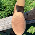 Toms  Cork Heeled Open toe  Sz 9.5W New Photo 4