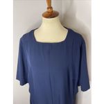 MM.LaFleur New‎ Plus  The Emily 2.0 Dress in WonderTex Galaxy Blue +3 3X Photo 6