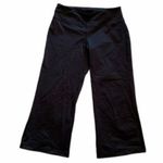 Lady Foot Locker Active Pant Cropped Black Wide Leg Photo 0