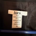 Bar III  Classic Black Garment blazer Photo 2