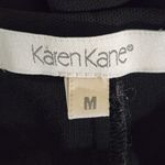 Karen Kane Sleeveless Black Midi Dress Size Medium Long Black Dress Photo 5