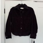 $295 New Les Tien Coopa corduroy Crop Shacket Photo 4