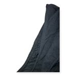 ASOS DESIGN high neck double ruched midi dress in black Photo 6