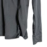 Athleta  Interpid Sun Shield Gray Long Sleeve Quarter Zip Shirt Size Medium Photo 3