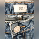 River Island Distressed Straight Leg Jeans in Medium Wash - Size UK 12 or US 8 Photo 4