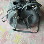 ZARA power blue leather large convertible bucket bag (new) Photo 6
