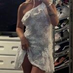 SheIn one shoulder beach cover up Photo 3