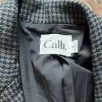 Houndstooth Blazer Black Size 6 Photo 1